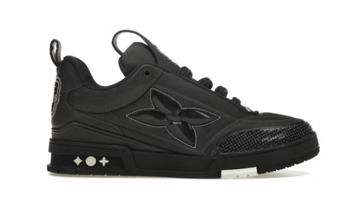 l**is V*t*n lv skate sneaker black